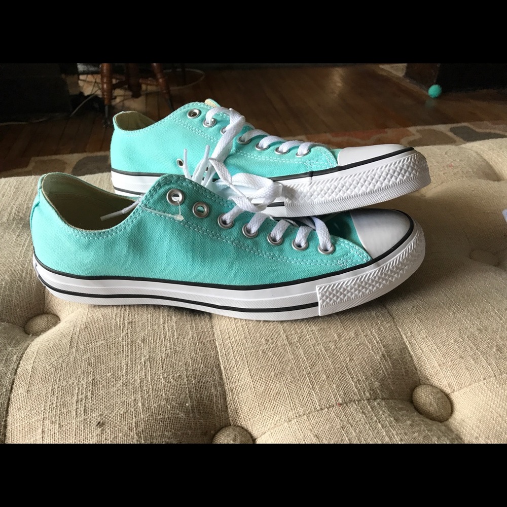 Converse Allstar Chuck’s - turquoise blue